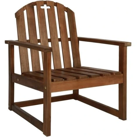 Garden Sofa Chairs 2 Pcs Solid Acacia Wood VidaXL 4 Garden Sofa Chairs 2 Pcs Solid Acacia Wood VidaXL - Image 2