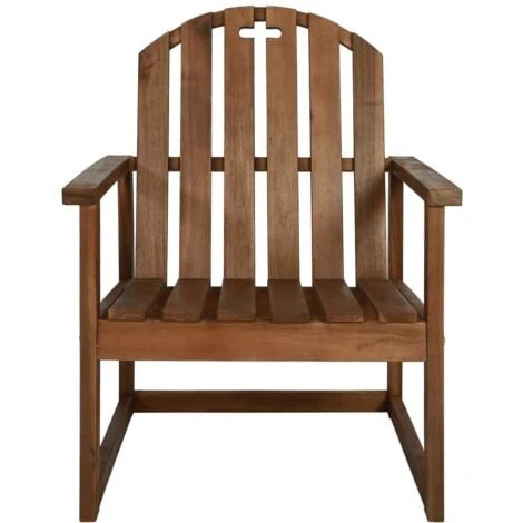 Garden Sofa Chairs 2 Pcs Solid Acacia Wood VidaXL 7 Garden Sofa Chairs 2 Pcs Solid Acacia Wood VidaXL - Image 5