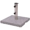 Granite Parasol Base Umbrella Holder 20kg VidaXL