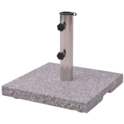 Granite Parasol Base Umbrella Holder 20kg VidaXL