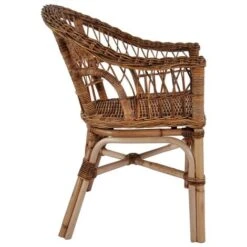 Outdoor Chair Natural Rattan Brown VidaXL 10 Outdoor Chair Natural Rattan Brown VidaXL -Outdoor Furniture Store 10814145 4