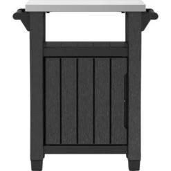 Multifunctional Outdoor Table For BBQ Unity Classic Woodlook Keter -Outdoor Furniture Store 10814147 3