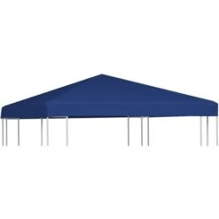 Gazebo Top Cover 310 G/m² 3x3 M Blue VidaXL
