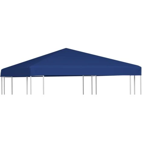 Gazebo Top Cover 310 G/m² 3x3 M Blue VidaXL 3 Gazebo Top Cover 310 G/m² 3x3 M Blue VidaXL