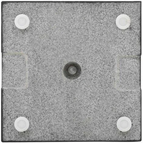 Parasol Base Granite 20 Kg Square Black VidaXL 7 Parasol Base Granite 20 Kg Square Black VidaXL - Image 5