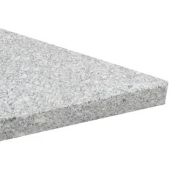 Umbrella Weight Plate Granite 15 Kg Triangular Grey VidaXL -Outdoor Furniture Store 11492555 5
