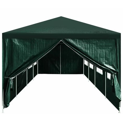Party Tent Doors 2 Pcs With Zipper Green VidaXL 7 Party Tent Doors 2 Pcs With Zipper Green VidaXL - Image 5