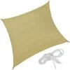 Sun Shade Sail Square, Beige - Garden Sun Shade, Garden Sail Shade, Sun Canopy - 300 X 300 Cm -Outdoor Furniture Store 11951251 1
