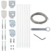 29 Piece Balcony Screen Accessory Set VidaXL -Outdoor Furniture Store 11953107 1