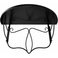 Hanging Table With Mosaic Pattern (75x65x62cm) - Folding Garden Table, Mosaic Garden Table, Small Patio Table - Terracotta/white -Outdoor Furniture Store 12662946 5