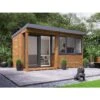Garden Office Helena Left 4.5m X 2.5m - Insulated Home Office Studio Pod Study Room Double Glazing Pressure Treated 2 Garden Office Helena Left 4.5m X 2.5m - Insulated Home Office Studio Pod Study Room Double Glazing Pressure Treated -Outdoor Furniture Store 12664438 1