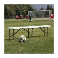 Lifetime 2 Pack 6-Foot Fold-In-Half Bench Combo (Light Commercial) -Outdoor Furniture Store 13360595 3