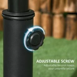 Outsunny 20kg Patio Sun Umbrella Base Durable Parasol Garden Stand Cement Round 10 Outsunny 20kg Patio Sun Umbrella Base Durable Parasol Garden Stand Cement Round -Outdoor Furniture Store 1513475 4