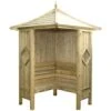 Classic Corner Arbour Garden Arch Seat Approx 4 X 4 Feet 1 Classic Corner Arbour Garden Arch Seat Approx 4 X 4 Feet -Outdoor Furniture Store 15759283 1