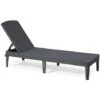 Sunlounger Jaipur Graphite 235162 Keter -Outdoor Furniture Store 15965207 1