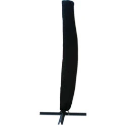 Parasol Cover For Garden Patio Sun Umbrella Cover - Strong And Durable Weather Protective Bag Black 210cm