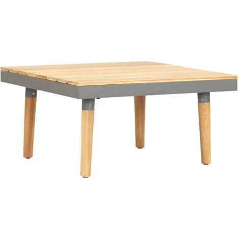 Garden Coffee Table 60x60x31.5 Cm Solid Acacia Wood VidaXL 3 Garden Coffee Table 60x60x31.5 Cm Solid Acacia Wood VidaXL