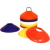 Charles Bentley 50 Multi Coloured Space Disc Training Markers Cones With Stand 1 Charles Bentley 50 Multi Coloured Space Disc Training Markers Cones With Stand -Outdoor Furniture Store 1693350 1