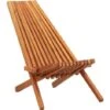 Folding Outdoor Lounge Chair Solid Acacia Wood VidaXL 2 Folding Outdoor Lounge Chair Solid Acacia Wood VidaXL -Outdoor Furniture Store 17373515 1