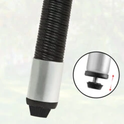 Deuba Poly Rattan Garden Side Table Small Black Round Outdoor Patio Cafe Bistro Glass Top Tea Coffee Wine Snack (60cm) -Outdoor Furniture Store 17462669 5