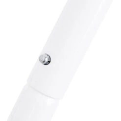 Hammock Metal Frame 200x80cm Cream Blue Portable Patio Garden Free Standing Camping Swing Black -Outdoor Furniture Store 17463987 4