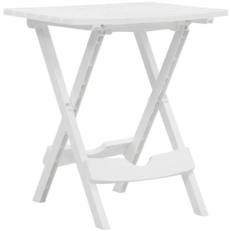 Folding Garden Table 45.5x38.5x50 Cm White VidaXL 3 Folding Garden Table 45.5x38.5x50 Cm White VidaXL