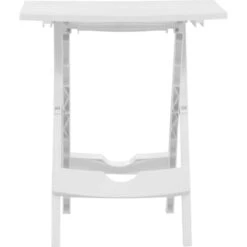 Folding Garden Table 45.5x38.5x50 Cm White VidaXL 10 Folding Garden Table 45.5x38.5x50 Cm White VidaXL -Outdoor Furniture Store 18456037 4