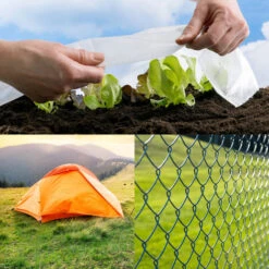 Pegs Ground Nails Ø 3.5mm Steel Galvanised Robust Weatherproof 50 Pegs -Outdoor Furniture Store 18456748 3