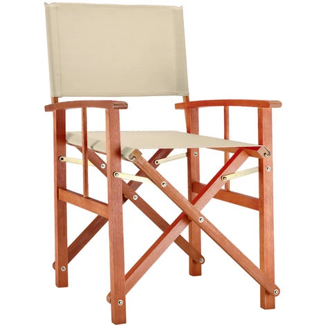 Casaria Cannes Directors Chairs Colour Choice Cream 3 Casaria Cannes Directors Chairs Colour Choice Cream