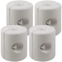 Deuba Gazebo Stand Weights 4 Pieces Set Mounting
