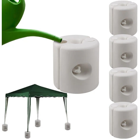 Deuba Gazebo Stand Weights 4 Pieces Set Mounting 4 Deuba Gazebo Stand Weights 4 Pieces Set Mounting - Image 2