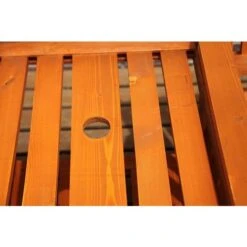 KMS BIRCHTREE Garden Love Seat LS02 Natural -Outdoor Furniture Store 18669652 5