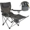 Luxury Camping Chair With Foot Rest Anthracite HI -Outdoor Furniture Store 18755932 1