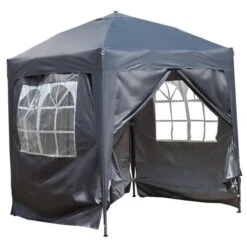 KMS BIRCHTREE Pop Up Gazebo 2X2M Grey