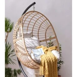 Cherry Tree Furniture Marigold Rattan Effect Hanging Egg Chair 11 Cherry Tree Furniture Marigold Rattan Effect Hanging Egg Chair -Outdoor Furniture Store 19233569 5