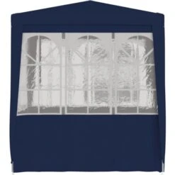 Professional Party Tent With Side Walls 2x2 M Blue 90 G/m² VidaXL 10 Professional Party Tent With Side Walls 2x2 M Blue 90 G/m² VidaXL -Outdoor Furniture Store 19542267 4