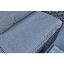 YAKOE VANCOUVER 5 SEATER RATTAN GARDEN SOFA SET IN BLACK WITH FITTING COVER 10 YAKOE VANCOUVER 5 SEATER RATTAN GARDEN SOFA SET IN BLACK WITH FITTING COVER -Outdoor Furniture Store 19681806 4