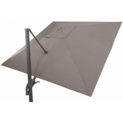 BELVEO 3x3m Windproof Cantilever Parasol Brown -Outdoor Furniture Store 19698610 5
