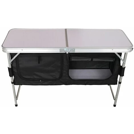 Charles Bentley Odyssey Camping Storage Table Portable Low Side Shelf 4 Charles Bentley Odyssey Camping Storage Table Portable Low Side Shelf - Image 2