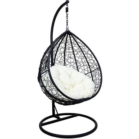 Charles Bentley Garden Rattan Hanging Swing Chair 5 Charles Bentley Garden Rattan Hanging Swing Chair - Image 3
