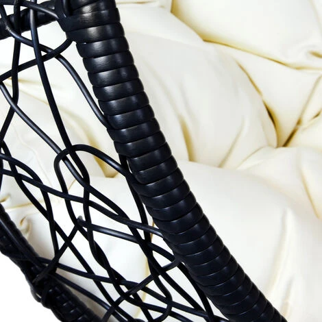 Charles Bentley Garden Rattan Hanging Swing Chair 7 Charles Bentley Garden Rattan Hanging Swing Chair - Image 5