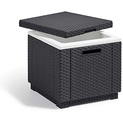 Cooler Box Ice Cube Graphite Keter 3 Cooler Box Ice Cube Graphite Keter