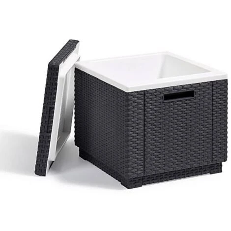 Cooler Box Ice Cube Graphite Keter 4 Cooler Box Ice Cube Graphite Keter - Image 2