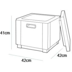 Cooler Box Ice Cube Graphite Keter 9 Cooler Box Ice Cube Graphite Keter -Outdoor Furniture Store 2042470 3
