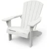 Adirondack Chair Troy White Keter -Outdoor Furniture Store 20491250 1
