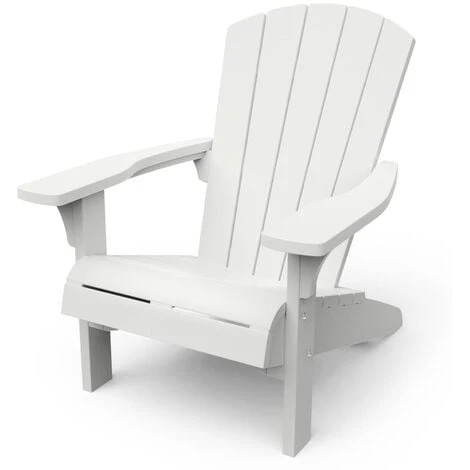 Adirondack Chair Troy White Keter 3 Adirondack Chair Troy White Keter