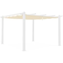 Canopy Roof For 3x4m Condate Gazebo - Pergola Replacement Canopy - Off-White