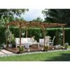 Wooden Pergola Garden Plants Frame Utopia 4m X 3m (13' X 10') 2 Wooden Pergola Garden Plants Frame Utopia 4m X 3m (13' X 10') -Outdoor Furniture Store 22866251 1
