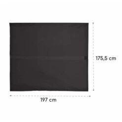 Blumfeldt Senator Replacement Roof Sun Protection Polyester Waterproof Grey 9 Blumfeldt Senator Replacement Roof Sun Protection Polyester Waterproof Grey -Outdoor Furniture Store 22969587 4