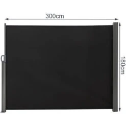 Livingandhome Outdoor Retractable Privacy Screen Windbreak Sunshade 10 Livingandhome Outdoor Retractable Privacy Screen Windbreak Sunshade -Outdoor Furniture Store 23559423 4